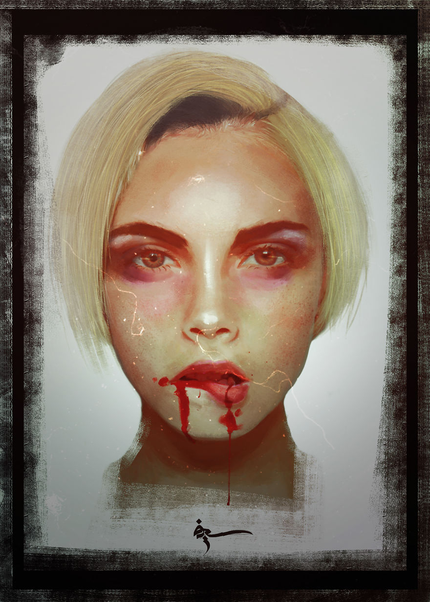 Painting Also Can Have Souls, 17y.o Artist Make This Out Of His Depression.