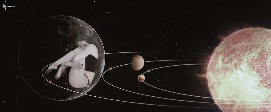 Painting Also Can Have Souls, 17y.o Artist Make This Out Of His Depression.