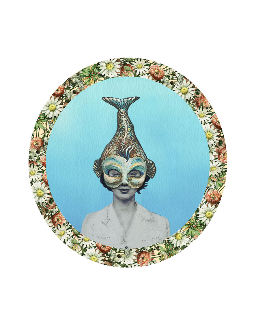 I Created Astrology Sign Imagery Through Collage And Illustration