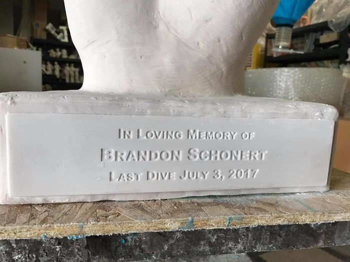 Sculpted A 2 Ft. Tall "Ok" Hand Statue