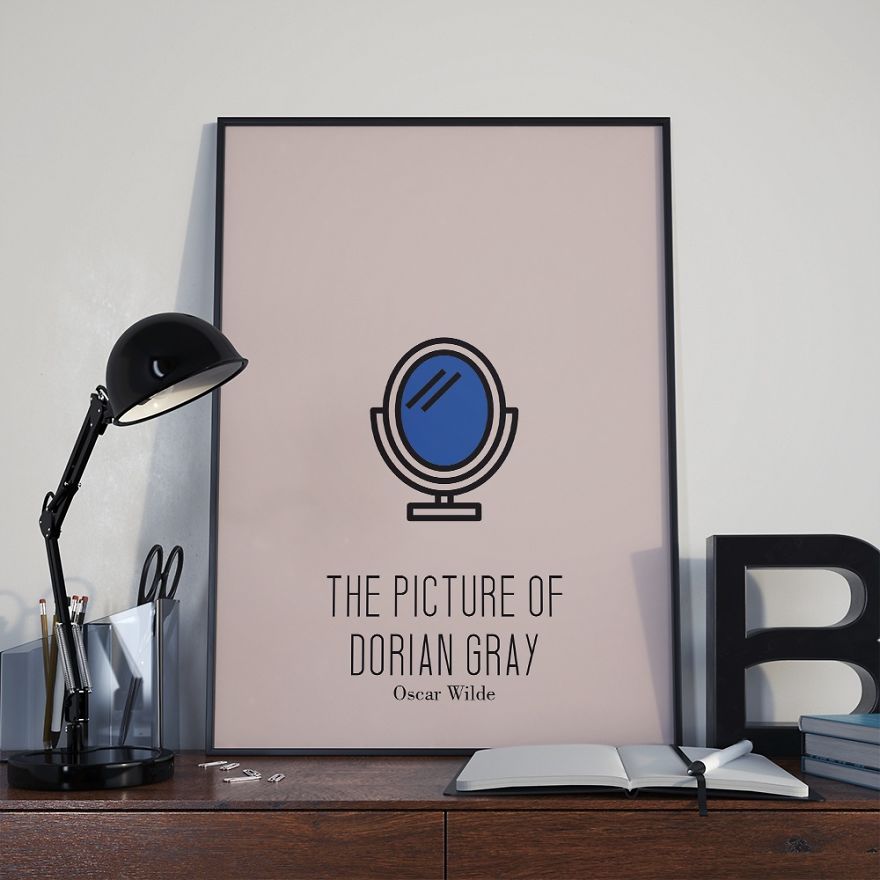 10 Mininalist Posters Of Famous Books
