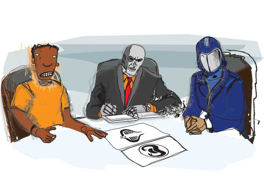 Ten Illustrations Of Superheroes And Villains Living Life Like The Rest Of Us