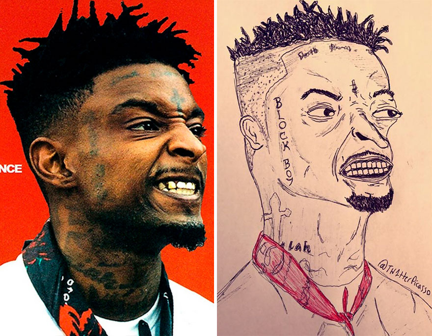 21 Savage Fan Art