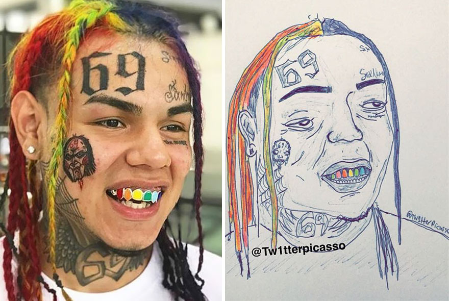 6ix9ine Fan Art