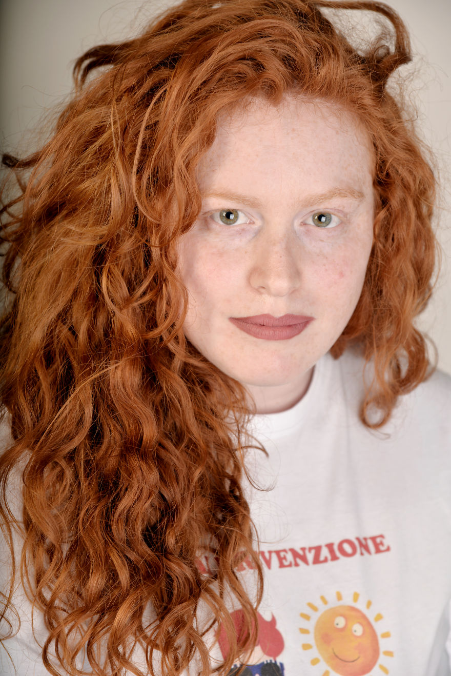 The Beauty Of The Redhead Italian Women