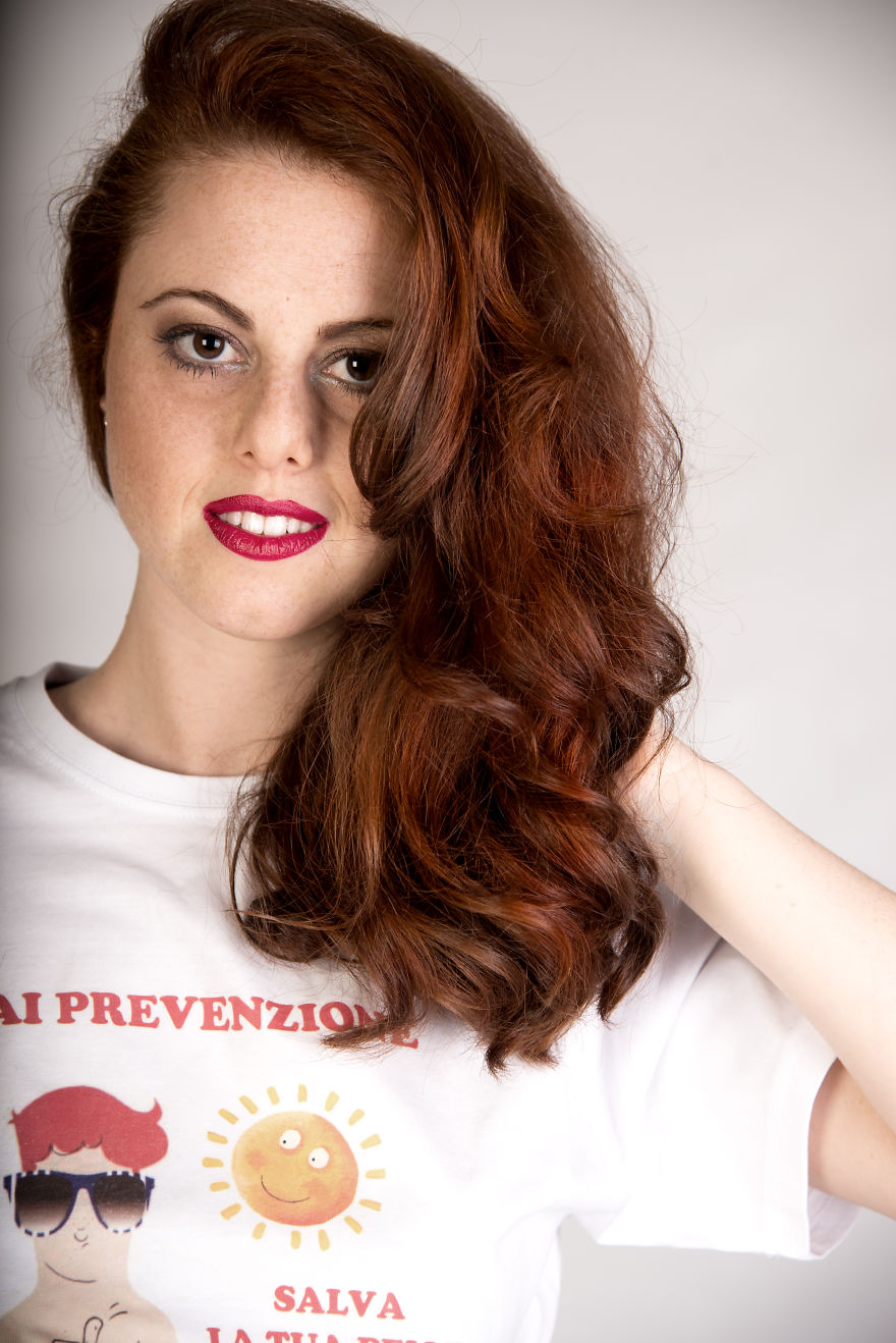 The Beauty Of The Redhead Italian Women