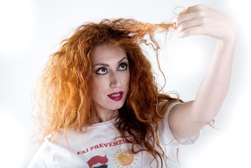 The Beauty Of The Redhead Italian Women