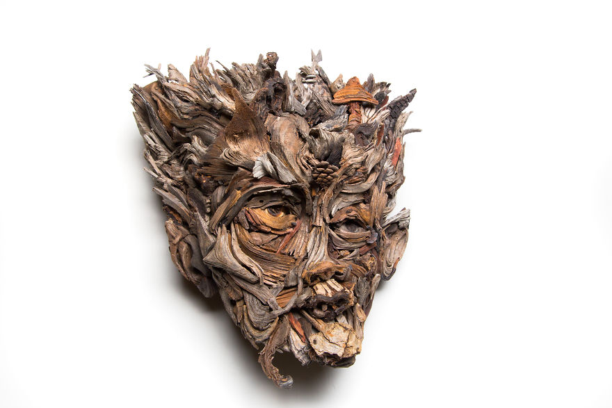 I Have Been Sculpting Faces And Bodies From Driftwood For Over 17 Years I Have Been Sculpting Faces And Bodies From Driftwood For Over 17 Years