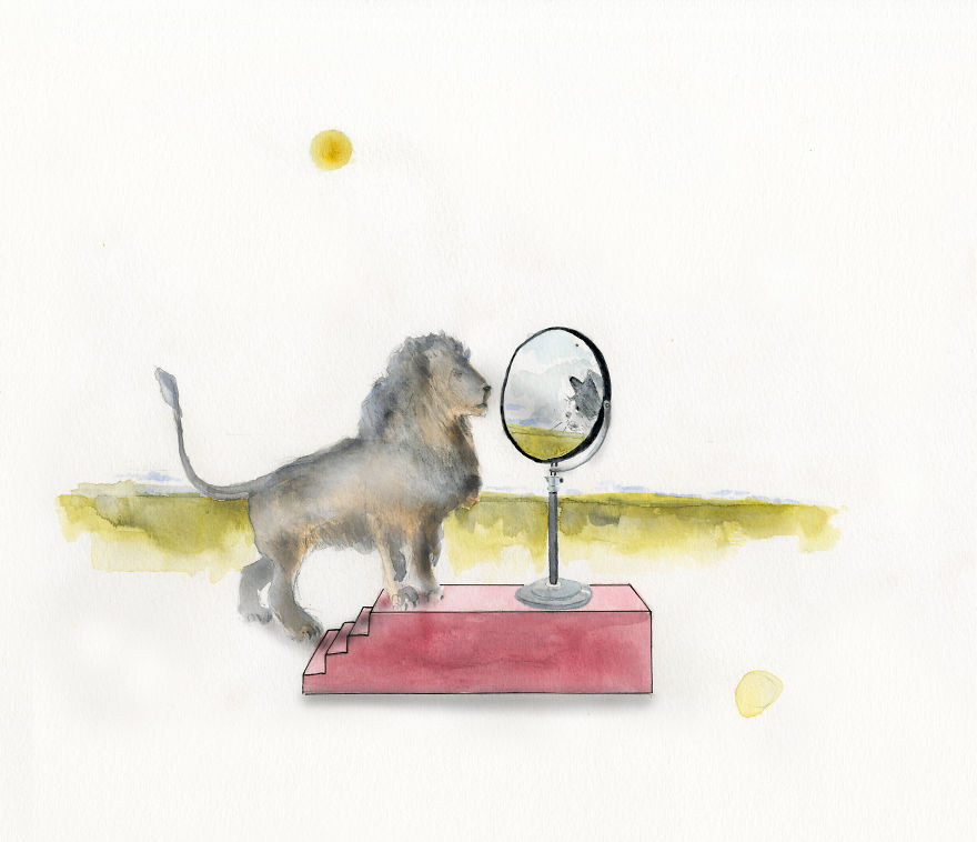 This Artist Found A Way To Teach A Path To Happiness... Through Paintings