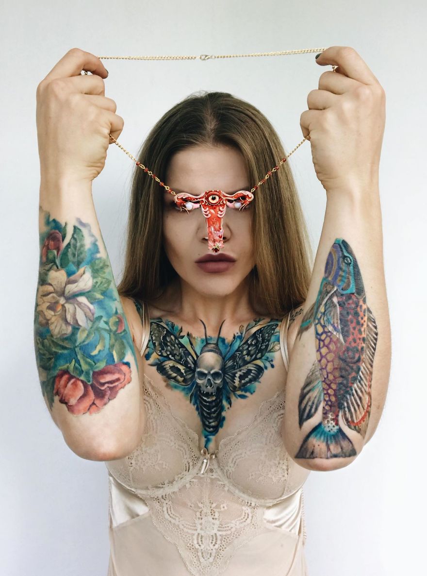 Uterus-Shaped Necklaces Are A Thing Now, And There's A Strong Message Behind Them Uterus-Shaped Necklaces Are A Thing Now, And There's A Strong Message Behind Them