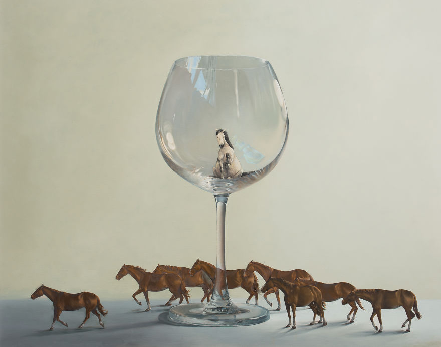 I Paint Unusual Horse Paintings