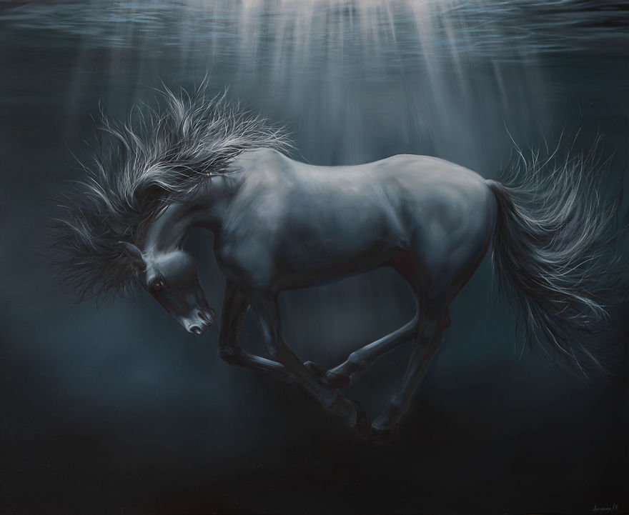 I Paint Unusual Horse Paintings