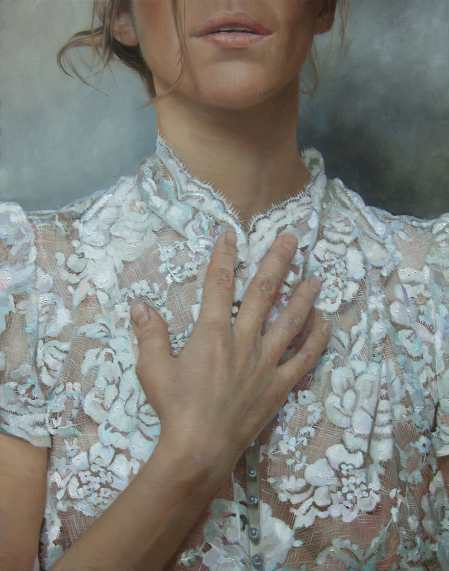 These Sensual Paintings Of Lace Are Beautiful For Any Collection These Sensual Paintings Of Lace Are Beautiful For Any Collection