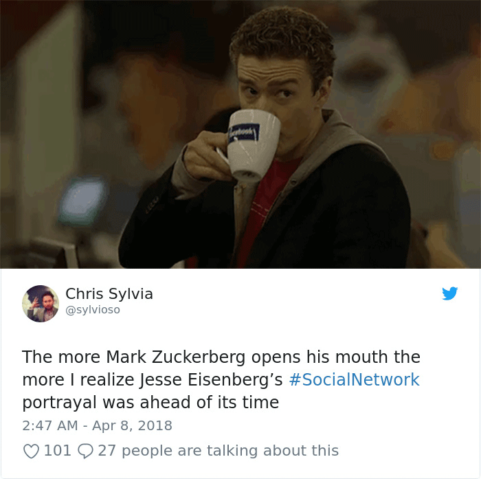 Cambridge Analytica Congress Testifying Mark Zuckerberg
