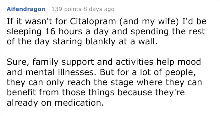 Person On Anti-Depressants Destroys This Motivational Poster With A Single Comment Person On Anti-Depressants Destroys This Motivational Poster With A Single Comment