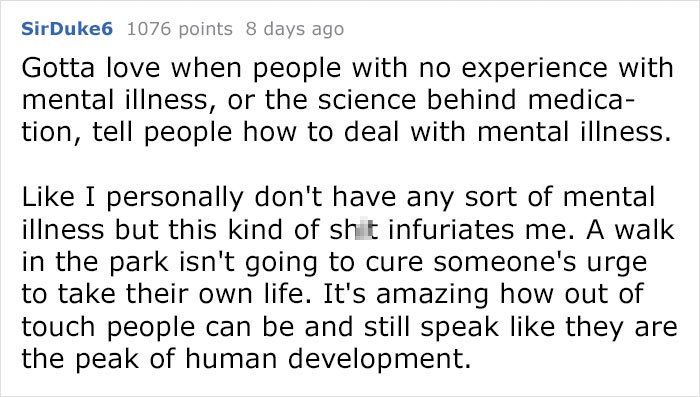 Person On Anti-Depressants Destroys This Motivational Poster With A Single Comment Person On Anti-Depressants Destroys This Motivational Poster With A Single Comment