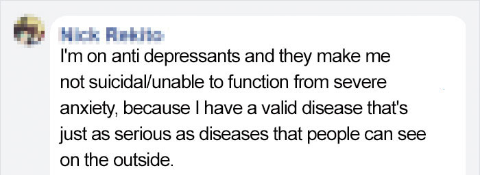 Person On Anti-Depressants Destroys This Motivational Poster With A Single Comment Person On Anti-Depressants Destroys This Motivational Poster With A Single Comment