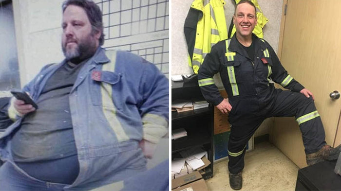 Obese Dad Finds Out He Needs 2 Seats On Evacuation Flight, Transforms His Body Beyond Recognition In 2 Years Obese Dad Finds Out He Needs 2 Seats On Evacuation Flight, Transforms His Body Beyond Recognition In 2 Years