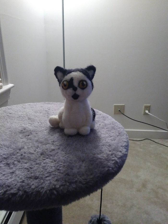 A Felted Plushie I Did For A Person At Work :)