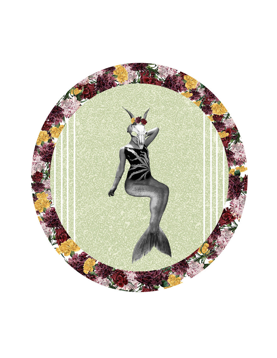 I Created Astrology Sign Imagery Through Collage And Illustration