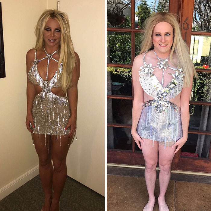 Tom Lenk As Britney Spears