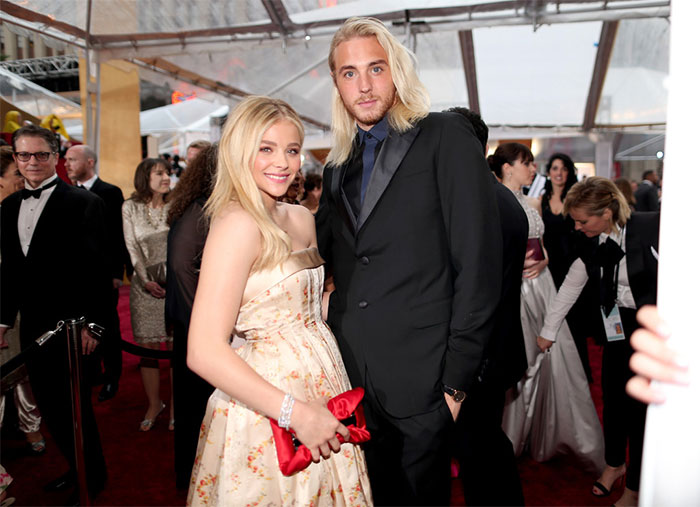 Chloe Grace Moretz With Her Brother Trevor Duke-Moretz