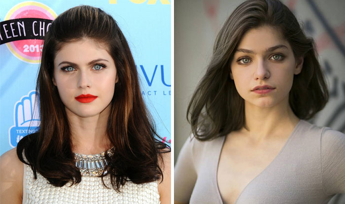 Alexandra Daddario And Her Sister Catharine