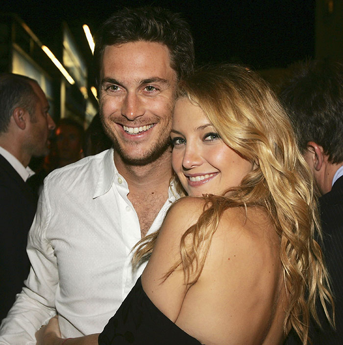 Oliver Hudson With His Sister Kate Hudson