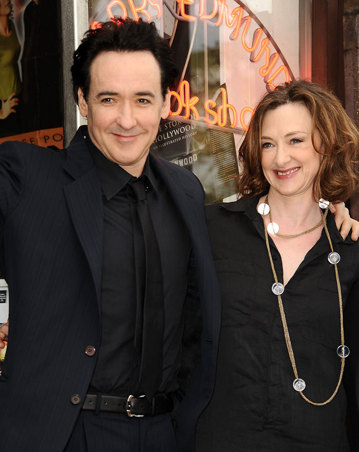 John Cusack With His Sister Joan