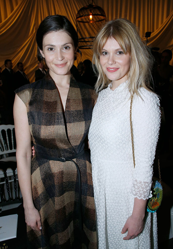 Gemma Arterton With Her Sister Hannah