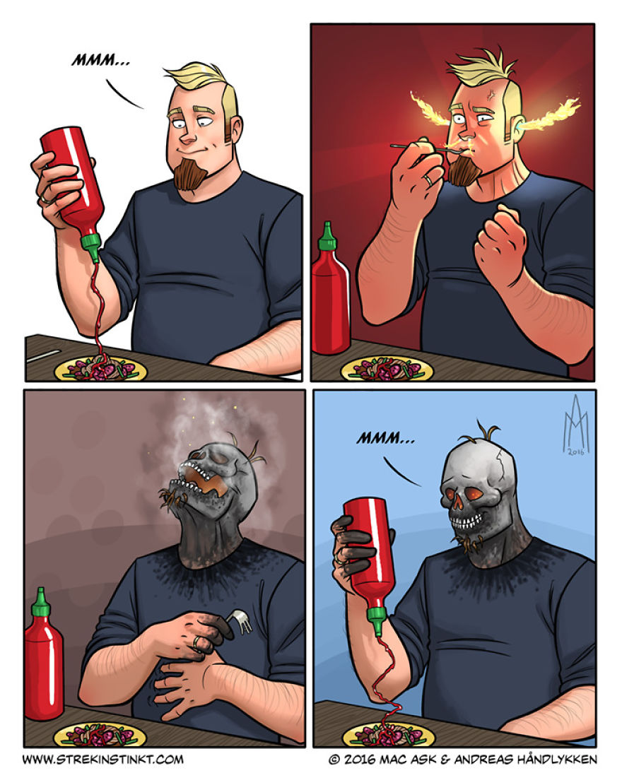 10+ Comicstrips That Illustrates Everyday Situations In Our Life, Through A Lens Of Surrealism.