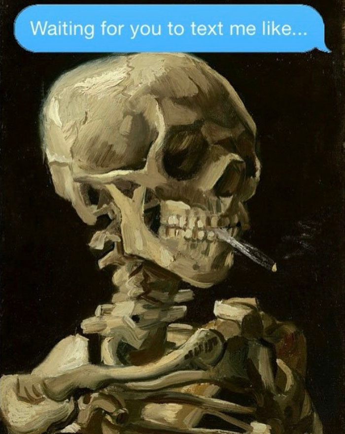 Classical-Art-Dark-Humor-April-Eileen-Henry-Texts-From-Your-Existentialist