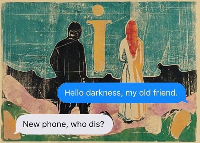 Classical-Art-Dark-Humor-April-Eileen-Henry-Texts-From-Your-Existentialist