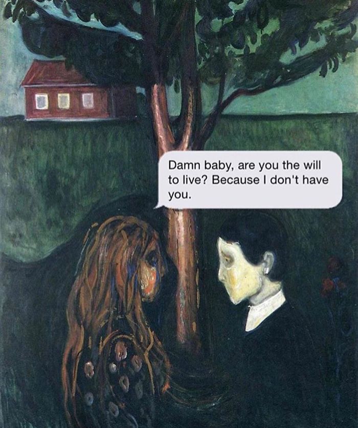 Classical-Art-Dark-Humor-April-Eileen-Henry-Texts-From-Your-Existentialist