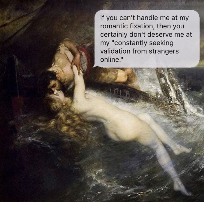 Classical-Art-Dark-Humor-April-Eileen-Henry-Texts-From-Your-Existentialist