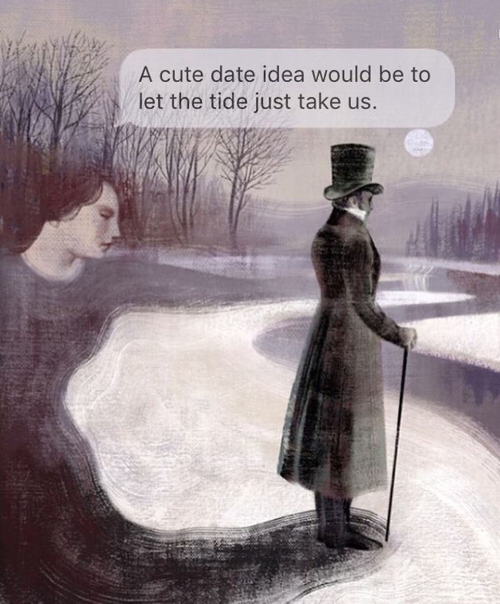 Classical-Art-Dark-Humor-April-Eileen-Henry-Texts-From-Your-Existentialist