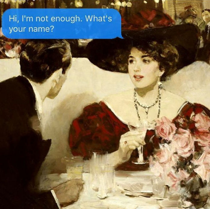 Classical-Art-Dark-Humor-April-Eileen-Henry-Texts-From-Your-Existentialist