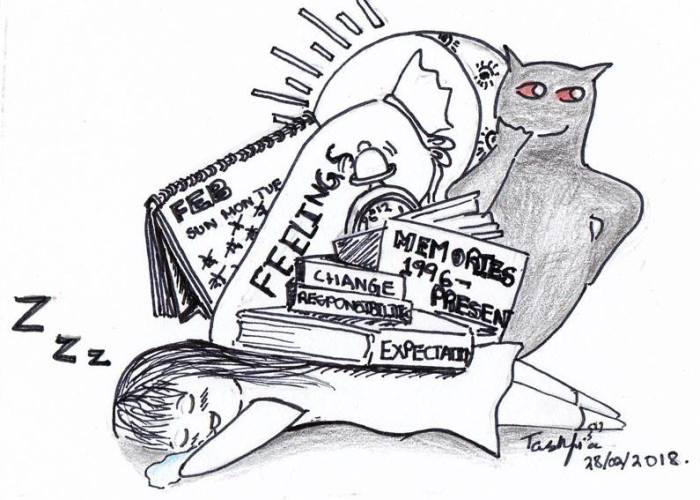 I Turned My Methods Of Coping With Anxiety Into 8 Humourous Hand-Drawn Self-Care Comic Strips