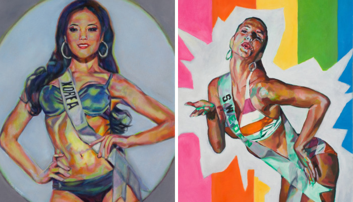This Feminist Artist Paints Beauty Contestants