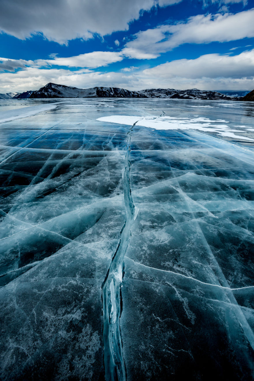 Winter In Siberia, On Lake Baikal Winter In Siberia, On Lake Baikal