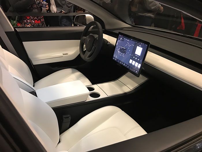 Tesla Model 3 Interior