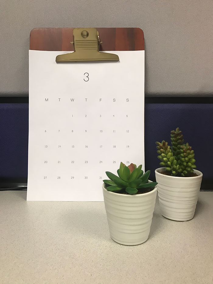 My Desk Calendar