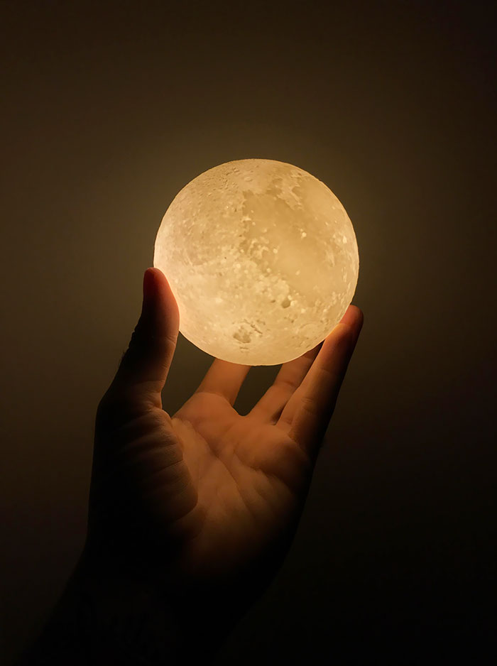Wife Bought This Simplistic Moon Light. Felt Very Powerful Holding It