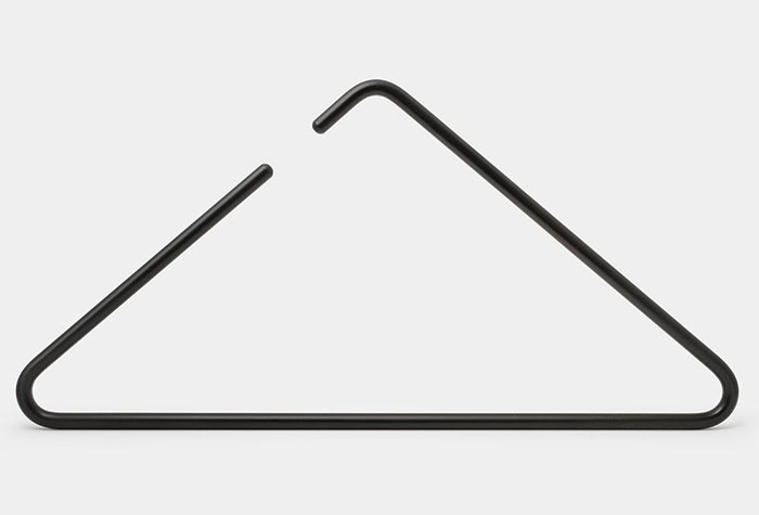 Stylish Clothes Hanger Inspired By The Eponymous Percussion Instrument