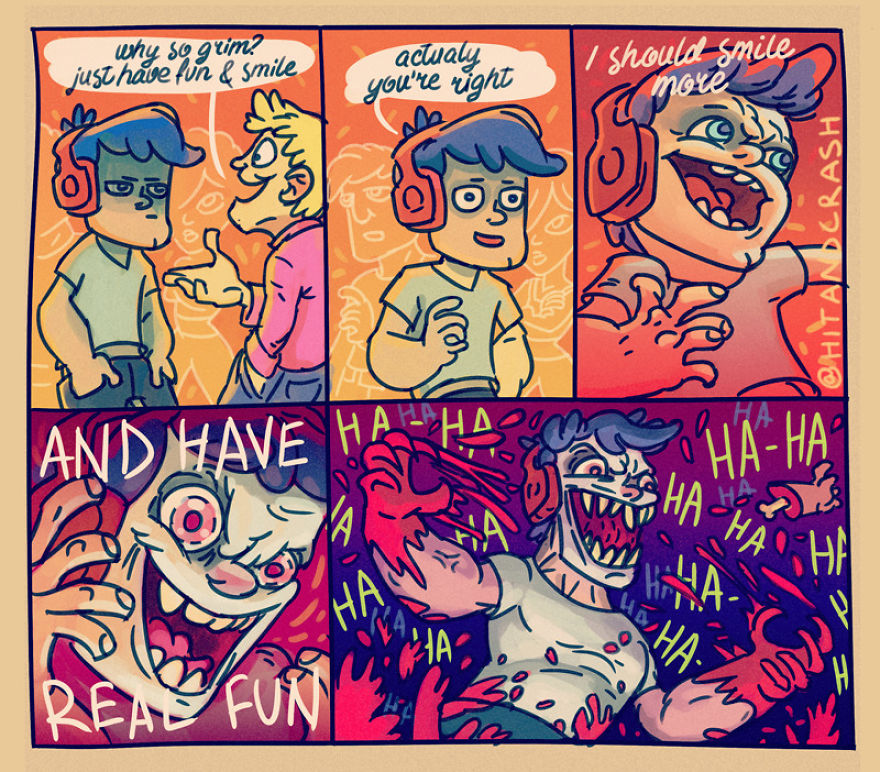 For Some People It’s Better To Stay Grim