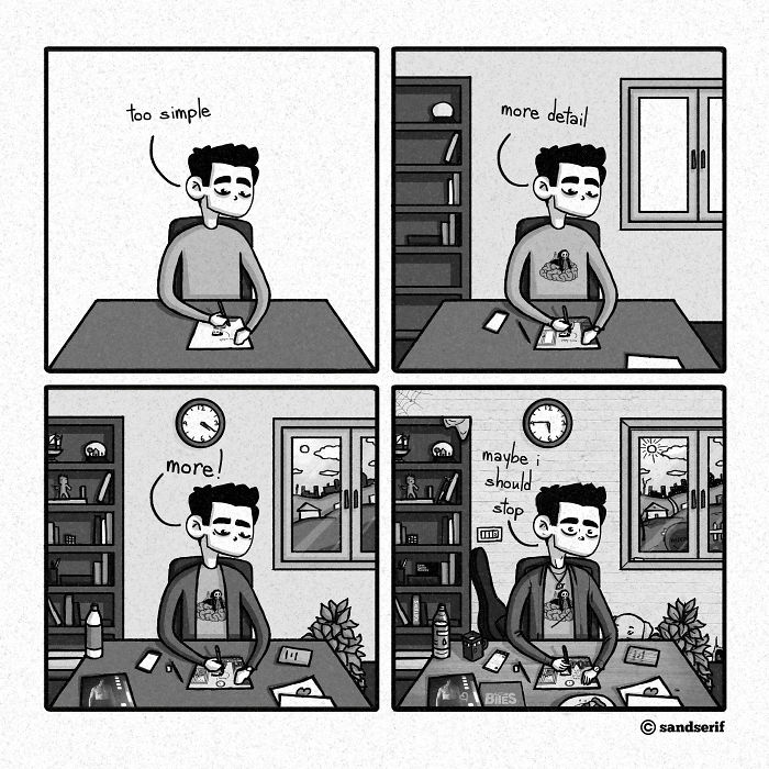 I Make Dark And Amusing Comics About My Life To Express Myself