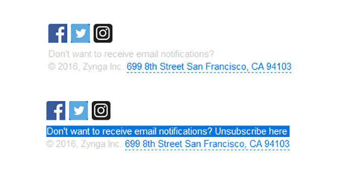 It's Illegal Not To Have A Link No? Let's Write It In White