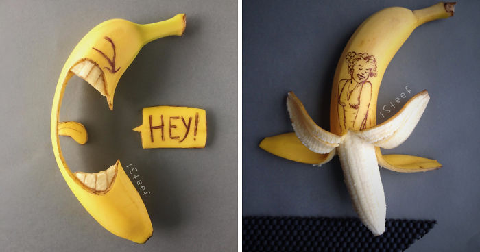 Artist Transforms Bananas Into Works Of Art, And The Result Is Surprisingly Good