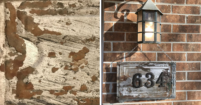 I Transform Architectural Tin Roof Tiles Into Incredible Street Number Address Signs