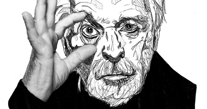 Lazy Artist Who Only Draws With A Black Pen